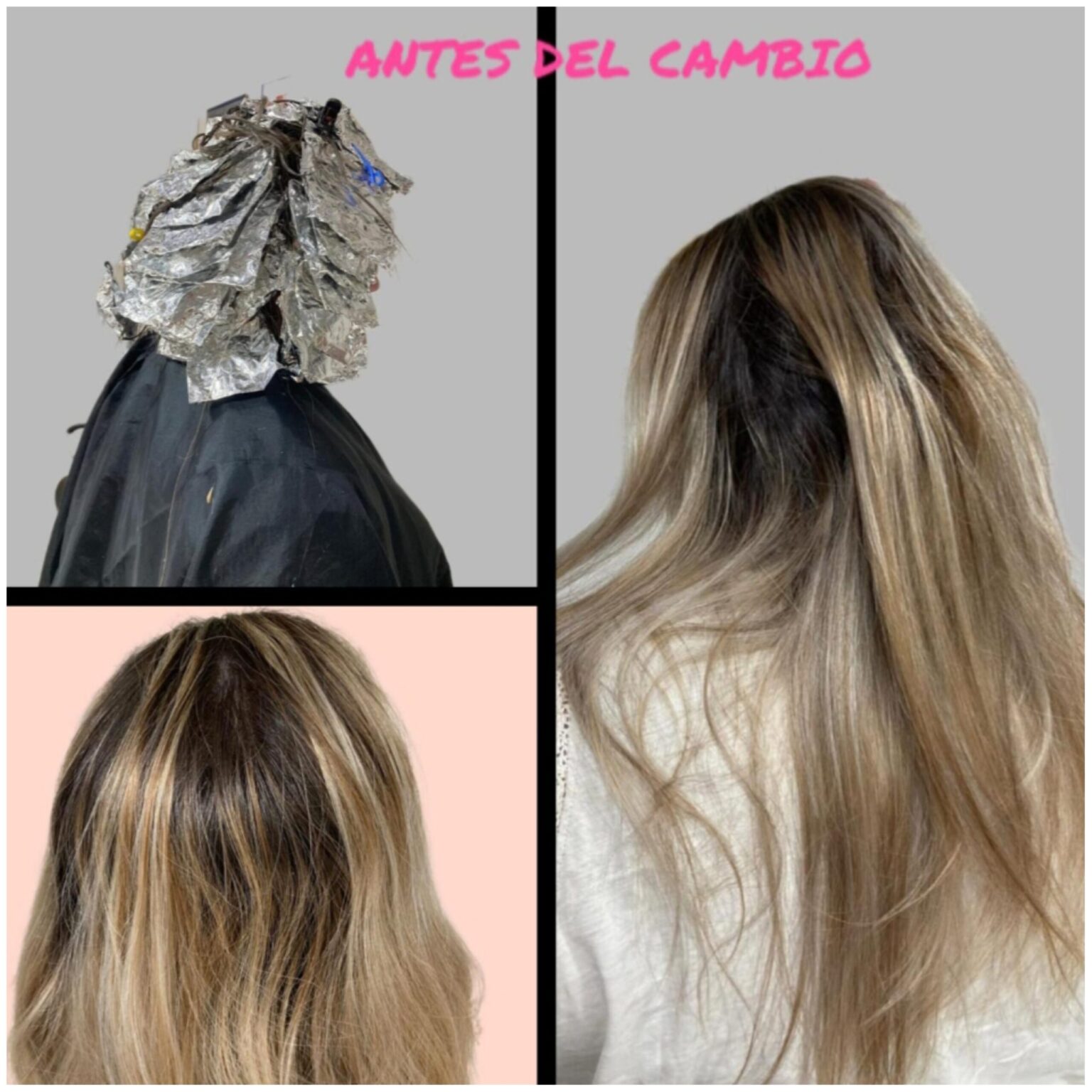Mechas balayage en tonos cálidos para otoño